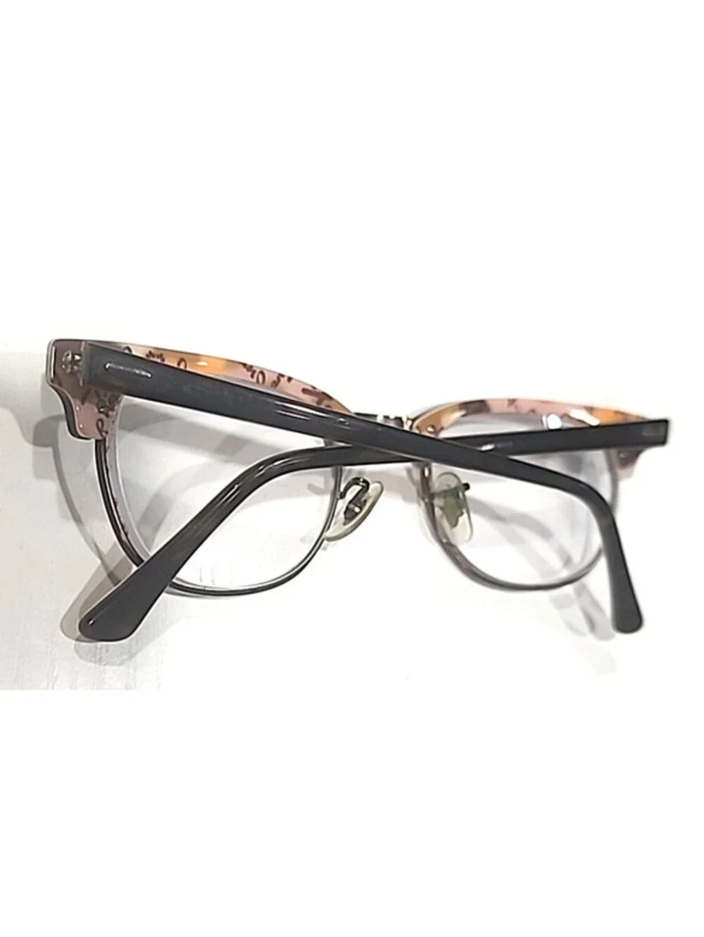 Ray Ban RB5154 5650 Tortoise Round Clubmaster Eyeglasses Frame 49-21 140